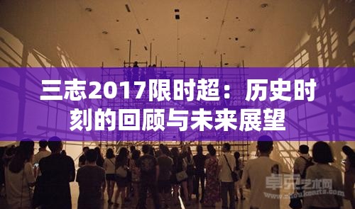 三志2017限时超：历史时刻的回顾与未来展望